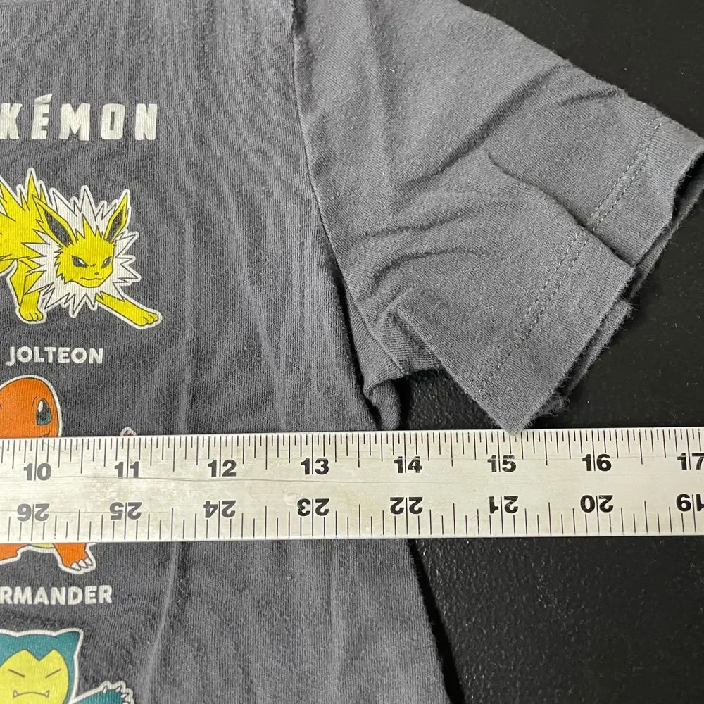 Old Navy Pokémon Gray Choose‎ Your Pokémon Gotta Catch 'em All Graphic T Shirt M